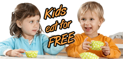 Kids eat for FREE